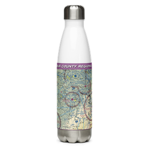 Upshur County Regional Airport (W22) VFR Sectional Water Bottle