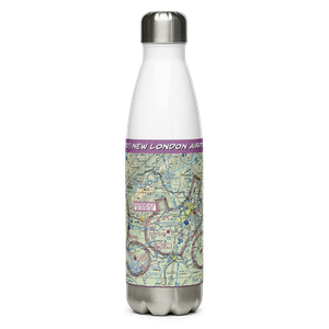 New London Airport (W90) VFR Sectional Water Bottle