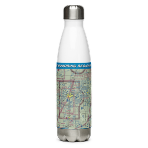 Enid Woodring Regional Airport (WDG) VFR Sectional Water Bottle