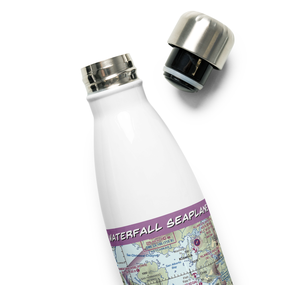 Waterfall Seaplane Base (KWF) VFR Sectional Water Bottle 