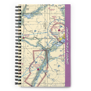 Stiehl Airport (5ND0) VFR Sectional Notebook