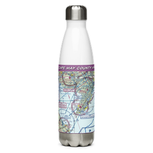 Cape May County Airport (WWD) VFR Sectional Water Bottle