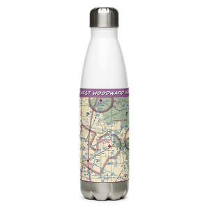 West Woodward Airport (WWR) VFR Sectional Water Bottle