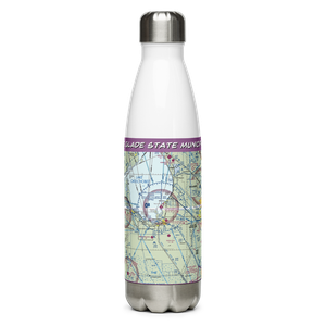 Belle Glade State Municipal Airport (X10) VFR Sectional Water Bottle
