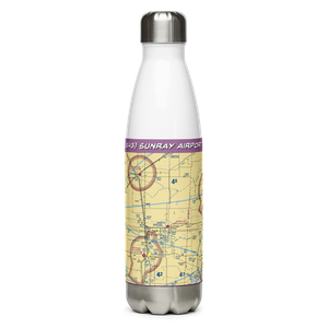 Sunray Airport (X43) VFR Sectional Water Bottle