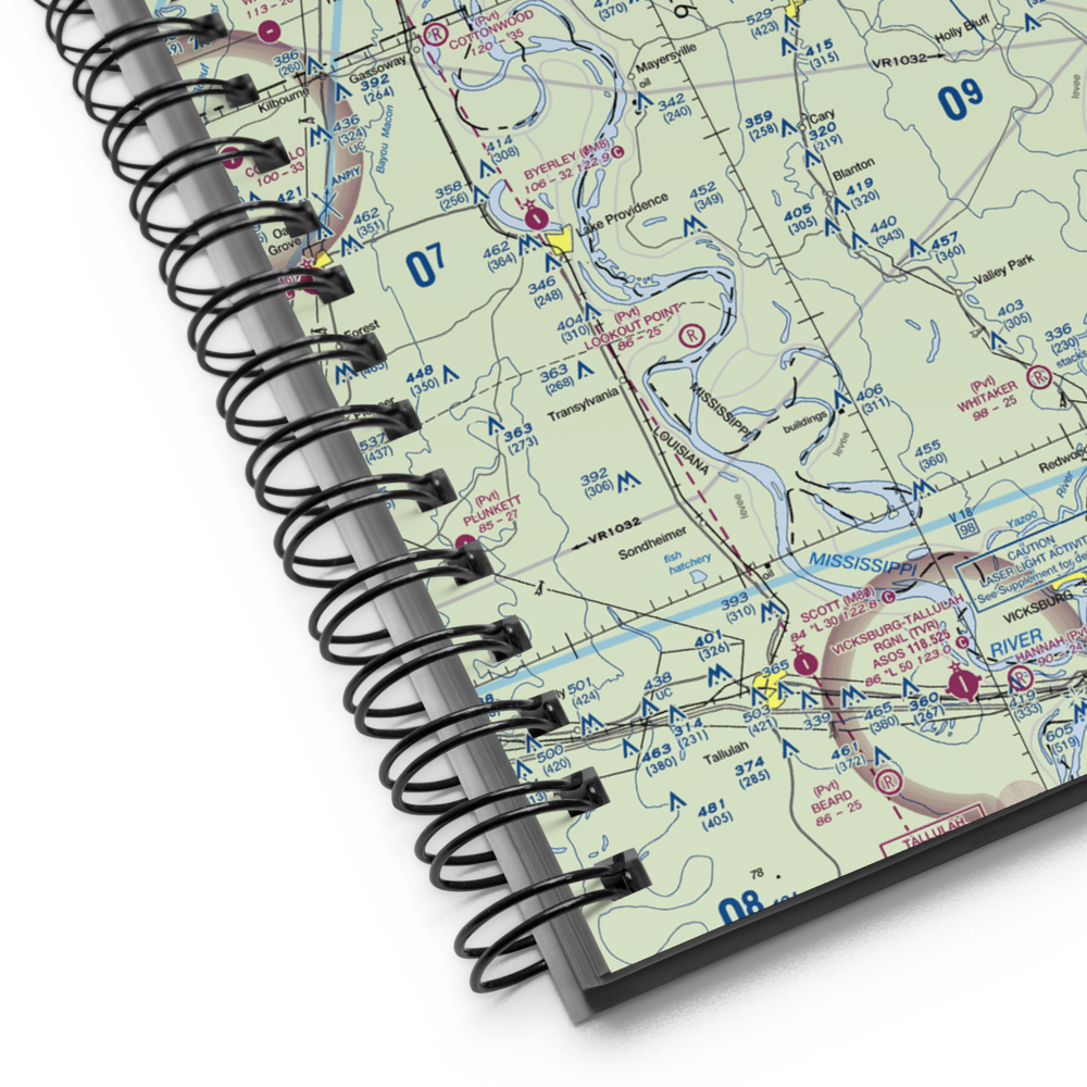 Rollang Field (5MS1) VFR Sectional Notebook 