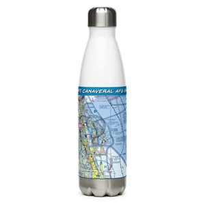 Cape Canaveral AFS Skid Strip (XMR) VFR Sectional Water Bottle
