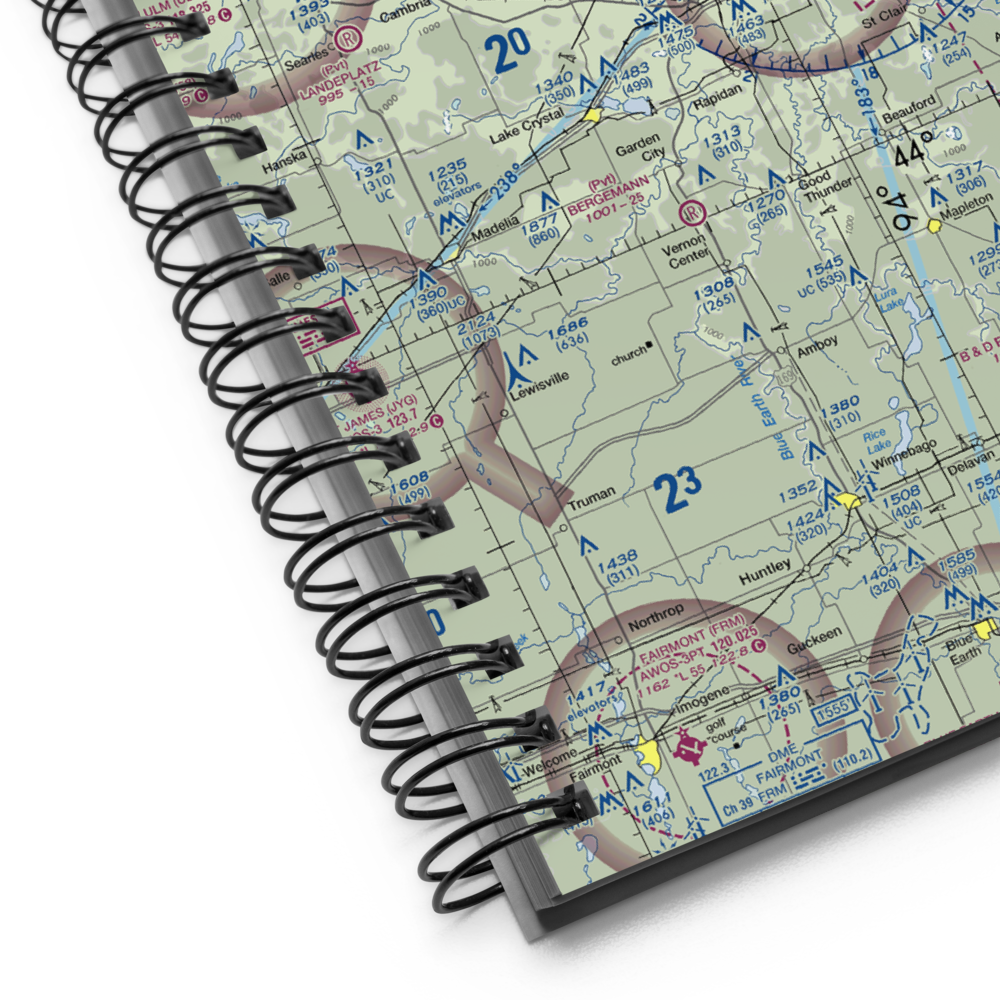 Budde Airport (5MN1) VFR Sectional Notebook 