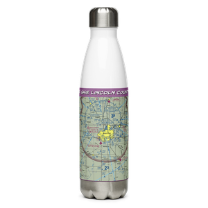 Marv Skie Lincoln County Airport (Y14) VFR Sectional Water Bottle