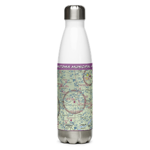 Wautoma Municipal Airport (Y50) VFR Sectional Water Bottle