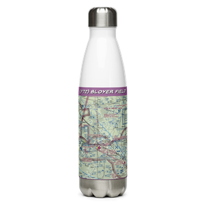 Bloyer Field (Y72) VFR Sectional Water Bottle