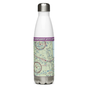 Sandusky City Airport (Y83) VFR Sectional Water Bottle