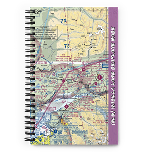 Wasilla Lake Seaplane Base (5L6) VFR Sectional Notebook
