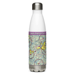 Ottawa Executive Airport (Z98) VFR Sectional Water Bottle