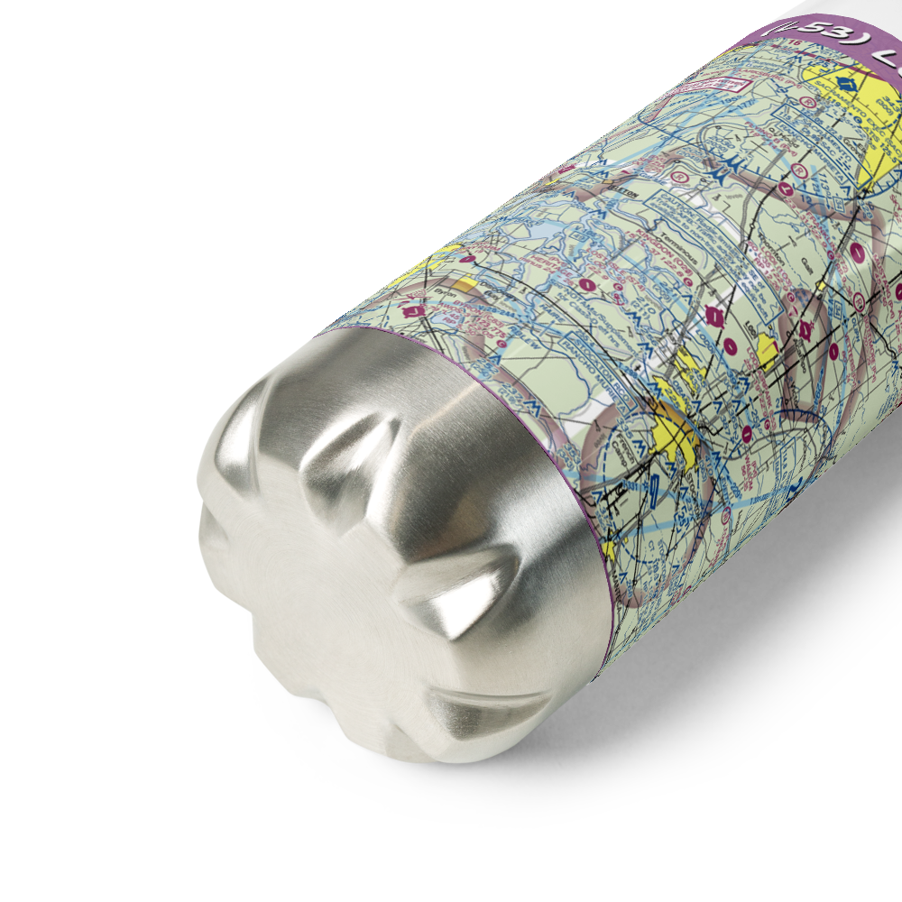 Lodi Airpark (L53) VFR Sectional Water Bottle 