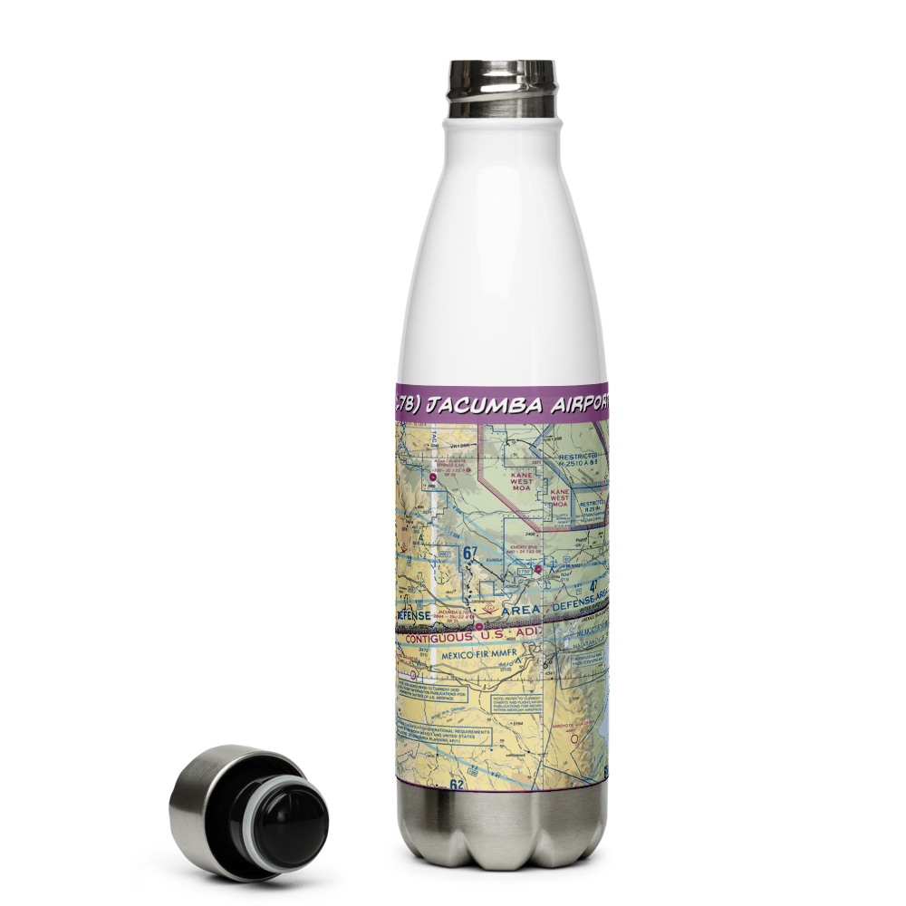 Jacumba Airport (L78) VFR Sectional Water Bottle 
