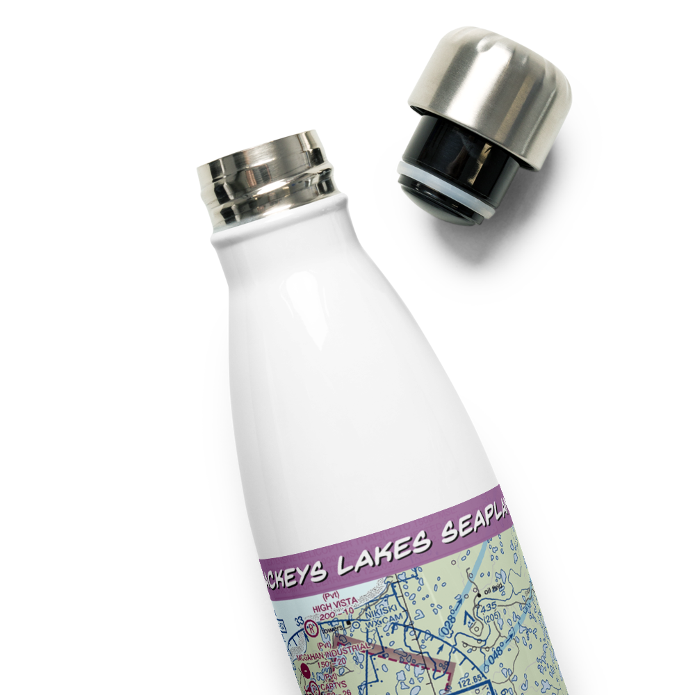 Mackeys Lakes Seaplane Base (L85) VFR Sectional Water Bottle 