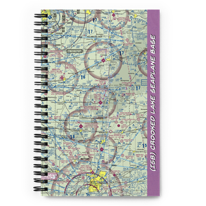 Crooked Lake Seaplane Base (I58) VFR Sectional Notebook