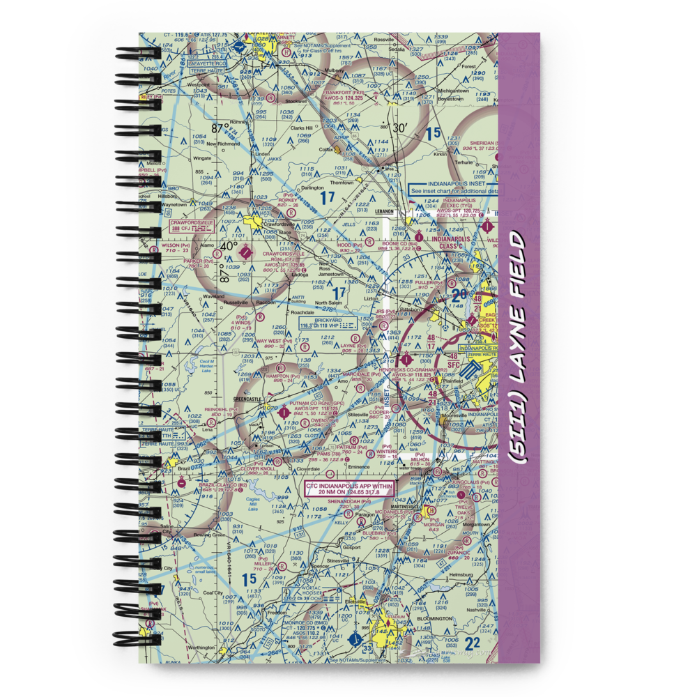 Layne Field (5II1) VFR Sectional Notebook 