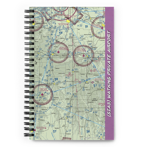 Watkins Private Airport (5IA3) VFR Sectional Notebook