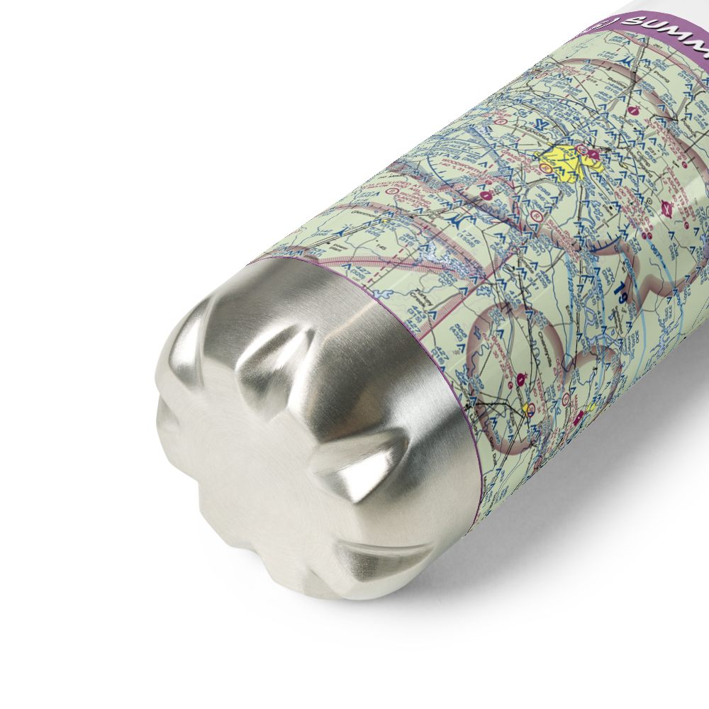 Summerville Airstrip (LA35) VFR Sectional Water Bottle 