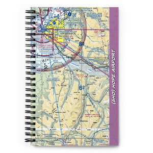 Hope Airport (5HO) VFR Sectional Notebook