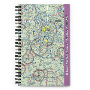 Peachtree Landings Airport (5GE1) VFR Sectional Notebook