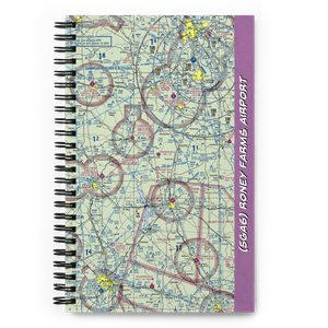 Roney Farms Airport (5GA6) VFR Sectional Notebook