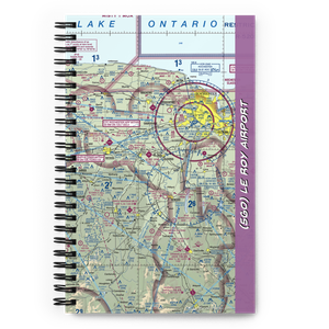 Le Roy Airport (5G0) VFR Sectional Notebook