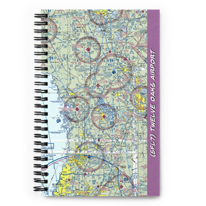 Twelve Oaks Airport (5FL7) VFR Sectional Notebook