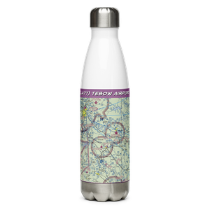 Tebow Airport (LA77) VFR Sectional Water Bottle