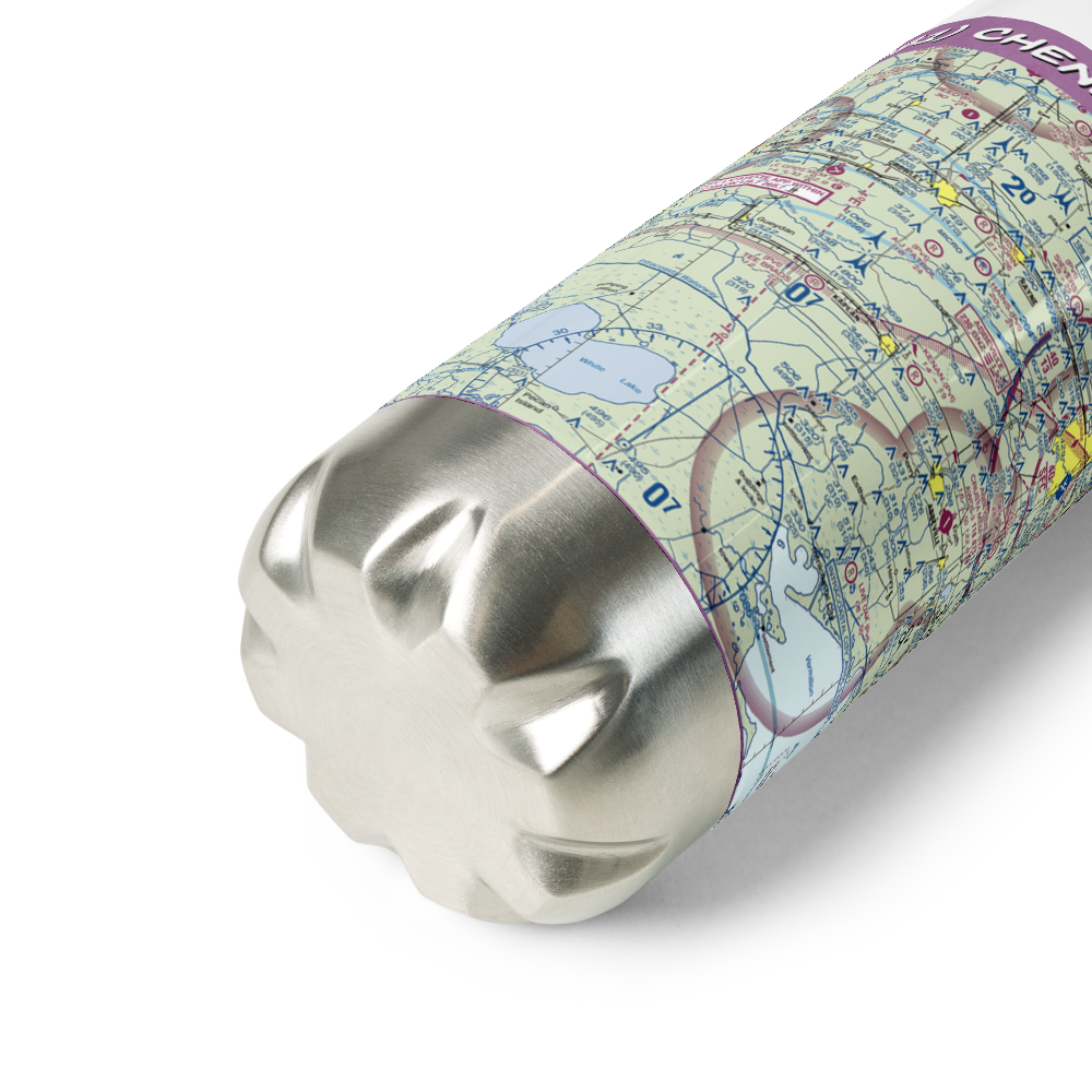 Cheneyville Airport (LA81) VFR Sectional Water Bottle 