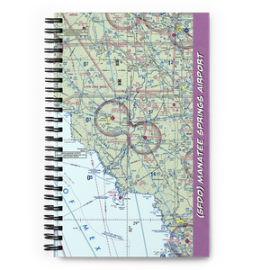 Manatee Springs Airport (5FD0) VFR Sectional Notebook