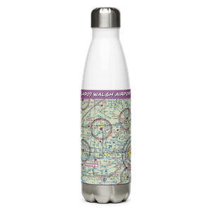 Walsh Airport (LA90) VFR Sectional Water Bottle