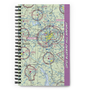 Bluebird Hill Airport (5F5) VFR Sectional Notebook