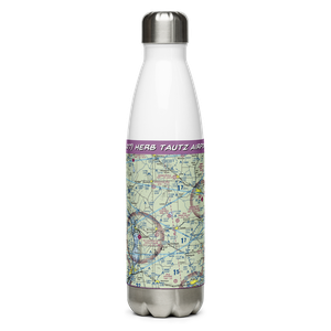 Herb Tautz Airport (LL07) VFR Sectional Water Bottle