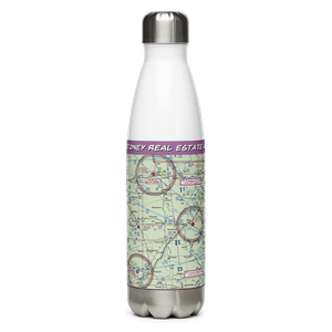 Stoney Real Estate Airport (LL13) VFR Sectional Water Bottle