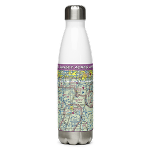 Sunset Acres Airport (LL24) VFR Sectional Water Bottle
