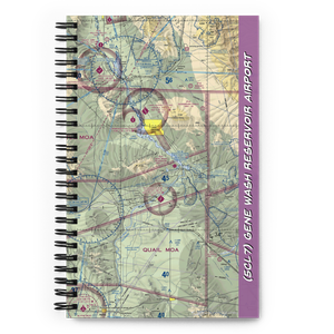 Gene Wash Reservoir Airport (5CL7) VFR Sectional Notebook