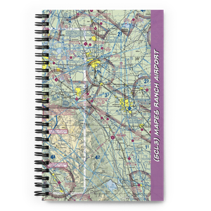 Mapes Ranch Airport (5CL3) VFR Sectional Notebook