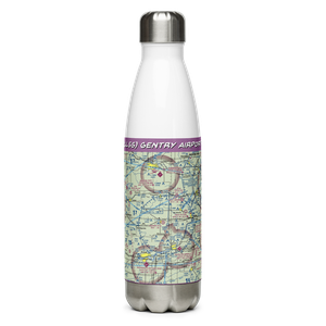 Gentry Airport (LL55) VFR Sectional Water Bottle