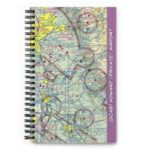 Howard /Private/ Airport (5CA8) VFR Sectional Notebook