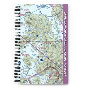 El Capitan Lodge Seaplane Base (5C5) VFR Sectional Notebook