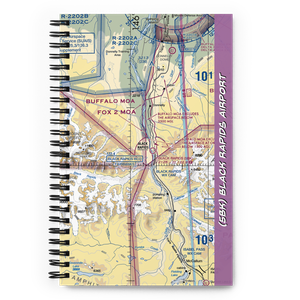 Black Rapids Airport (5BK) VFR Sectional Notebook