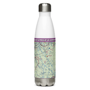 Circle G Airport (LS16) VFR Sectional Water Bottle