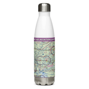 Ag Aviation Airport (LS18) VFR Sectional Water Bottle