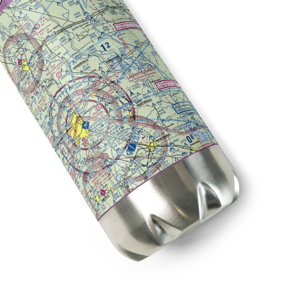 Bordelon Airpark (LS34) VFR Sectional Water Bottle 