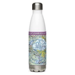 St Charles Airport (LS40) VFR Sectional Water Bottle