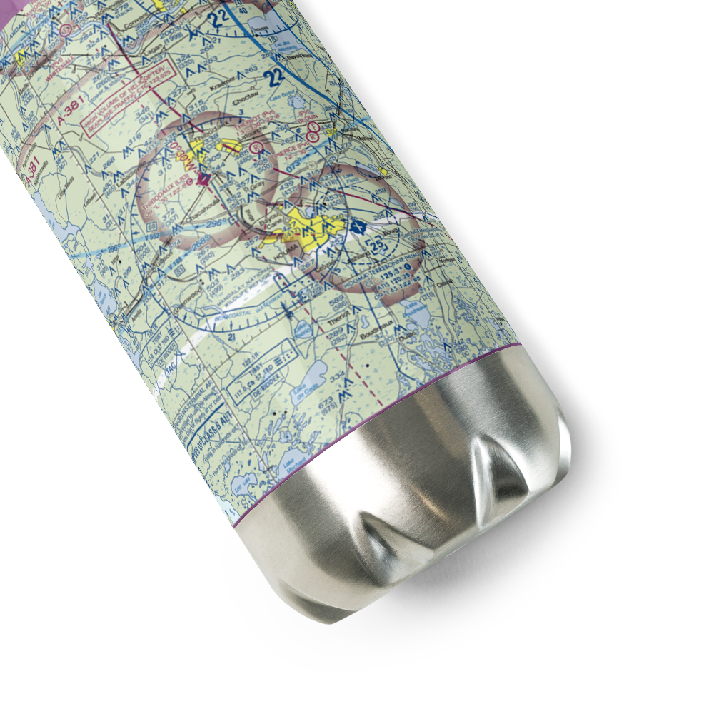 Southland Strip Nr 2 Ultralightport (LS43) VFR Sectional Water Bottle 