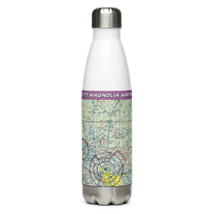 Magnolia Airpark (LS77) VFR Sectional Water Bottle